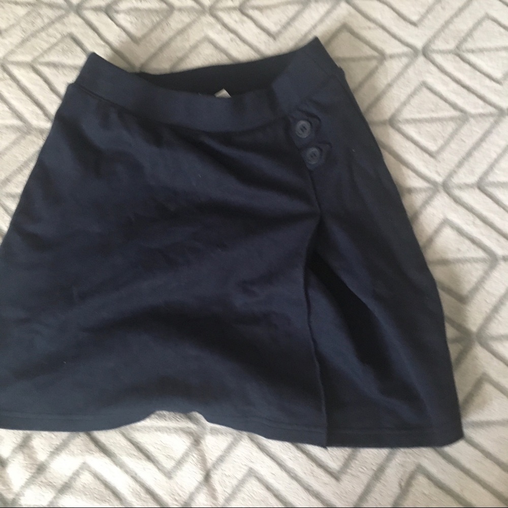 Blue skirt